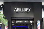 Logo Mockup Barber 3D Sign, an Advertising Mockup by Asylab (Thumbnail 3 of 5)