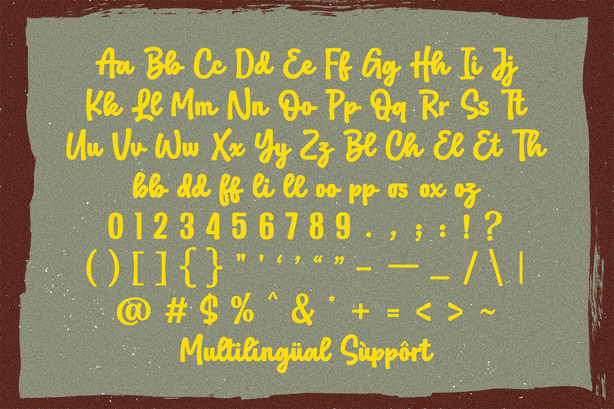 Chill Whisper - Fun Script Font, a Font by Subectype Studio (Photo 9 of 10)