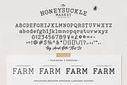 Honeysuckle Market Fonts + Elements, a Serif Font by Callie Rian & Co. (Thumbnail 13 of 17)