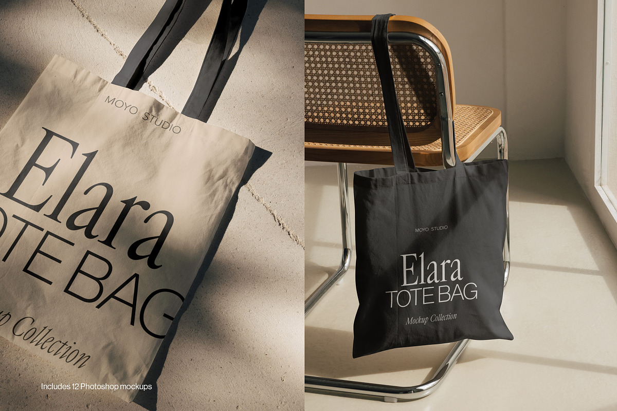 Tote Bag Mockup Bundle, a Product Mockup by Moyo Studio (Photo 19 of 23)