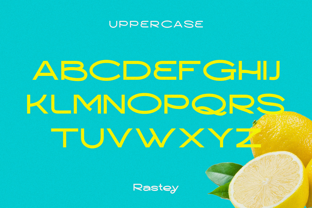 Rastey | Clean Modern Playful Sans, a Sans Serif Font by 160 Studio (Photo 3 of 11)