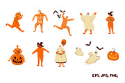 Playful Halloween Illustrations, an Object Graphic by Zim Varezhkin (Thumbnail 8 of 11)