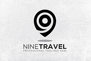 Nine Travel Logo, a Branding & Logo Template by Maximum Designstudio (Thumbnail 3 of 3)