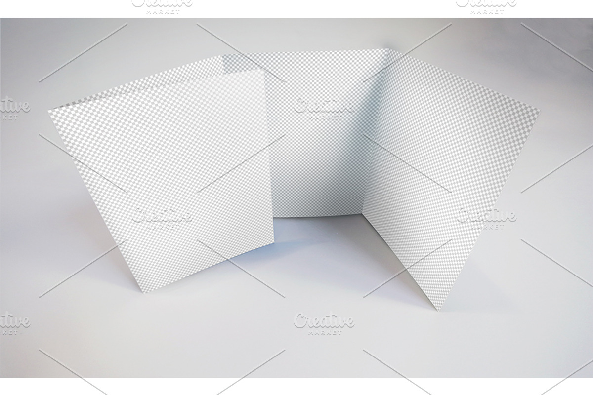 Gatefold Brochure Mockups, a Print Template by Shop Mockpro (Photo 14 of 14)