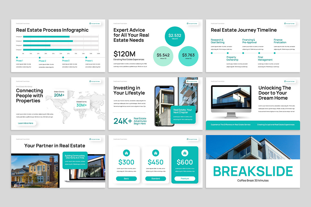 Real Estate Google Slides, a Presentation Template by rgbryand (Photo 4 of 7)