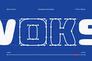 Realtoon - Square Bold Sans Serif, a Sans Serif Font by Typia Nesia (Thumbnail 6 of 13)