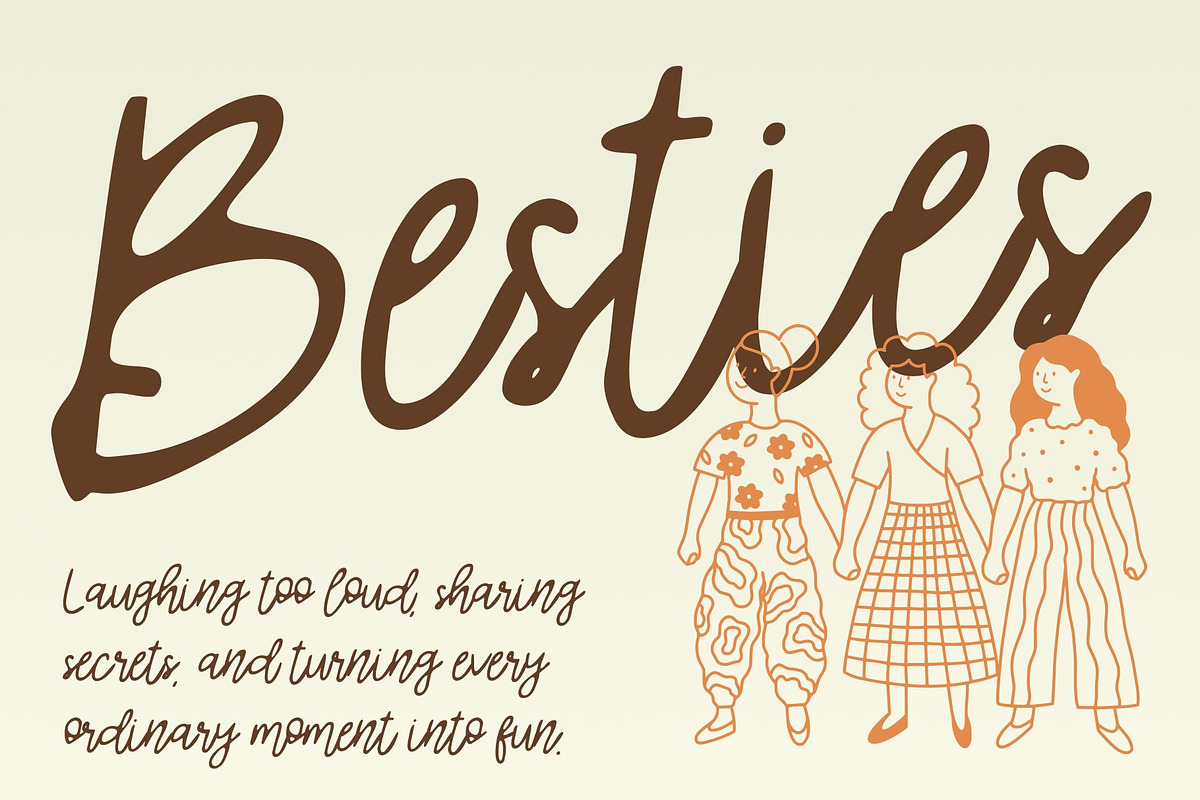 CS Elysia Drawn, a Script Font by Craft Supply Co. (Photo 7 of 8)