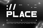 Hyperon Futuristic Geometric Font, a Sans Serif Font by Rasio Studio (Thumbnail 7 of 11)