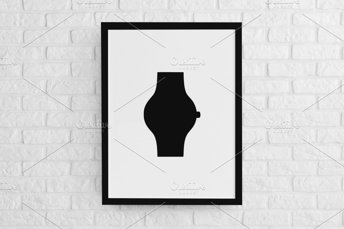 Watch Silhouette SVG, a Technology Illustration by newminddesign (Photo 2 of 3)
