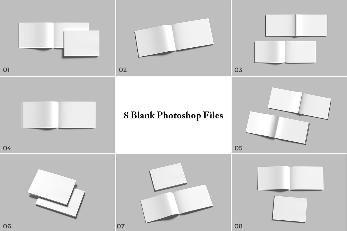 A4 Landscape Magazine Mockup, a Magazine Template by graphictime (Photo 10 of 10)
