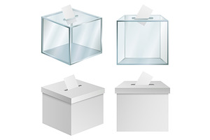 Ballot Box Democracy Mockup Set