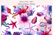 Marine Adventure - seamless pattern, a Pattern Graphic by NNclipart (Thumbnail 3 of 9)