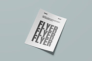Flayers Poster Mockup, a Poster Template by graphicstory (Thumbnail 1 of 4)