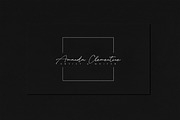 Fine art font duo, a Sans Serif Font by elvinova (Thumbnail 7 of 19)