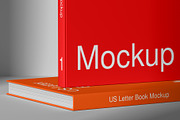 US Letter Book Mockup - 8 Views, a Books & Magazine Mockup by Illusiongraphic (Thumbnail 16 of 23)
