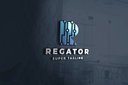 Regator Letter R Logo, a Branding & Logo Template by Design_Planet (Thumbnail 1 of 2)