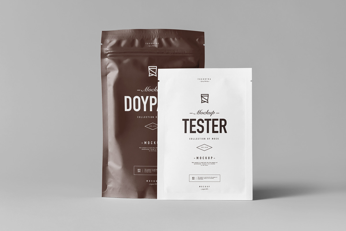 Doypack Mock-up, a Packaging Mockup by Yogurt86 (Photo 5 of 9)