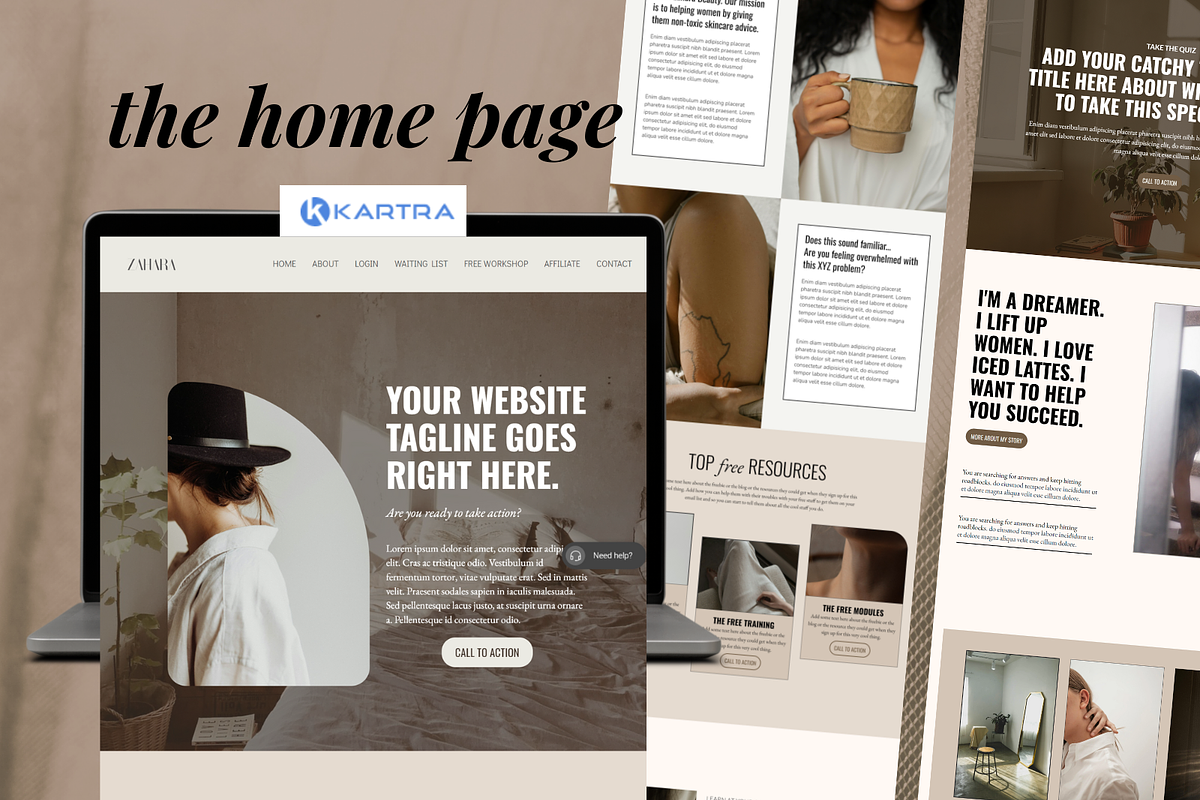 Kartra Membership + Website, a Landing Page Template by Solana Creative Co. (Photo 8 of 12)