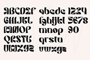Meriage, a Sans Serif Font by Muksal Creative (Thumbnail 9 of 10)