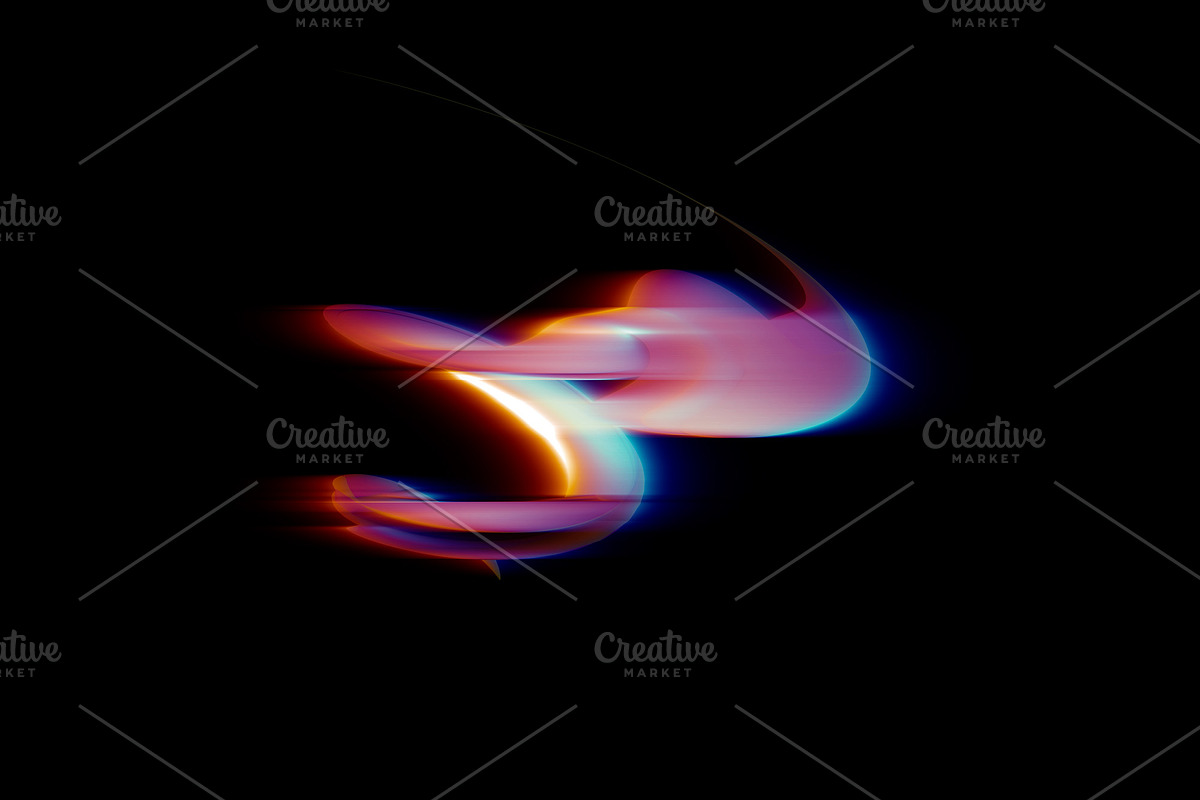 AURA | Vibrant Glows & Shapes, a Texture Graphic by CUDOS (Photo 21 of 34)