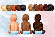 Christmas Family Clipart, CozyWinter, an Illustration by ArtedeCatrin (Thumbnail 6 of 7)