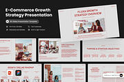 E-Commerce Growth Strategy Figma, a Presentation Template by SLAB! Design (Thumbnail 1 of 9)
