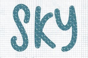 Sky Texture Brush For Procreate