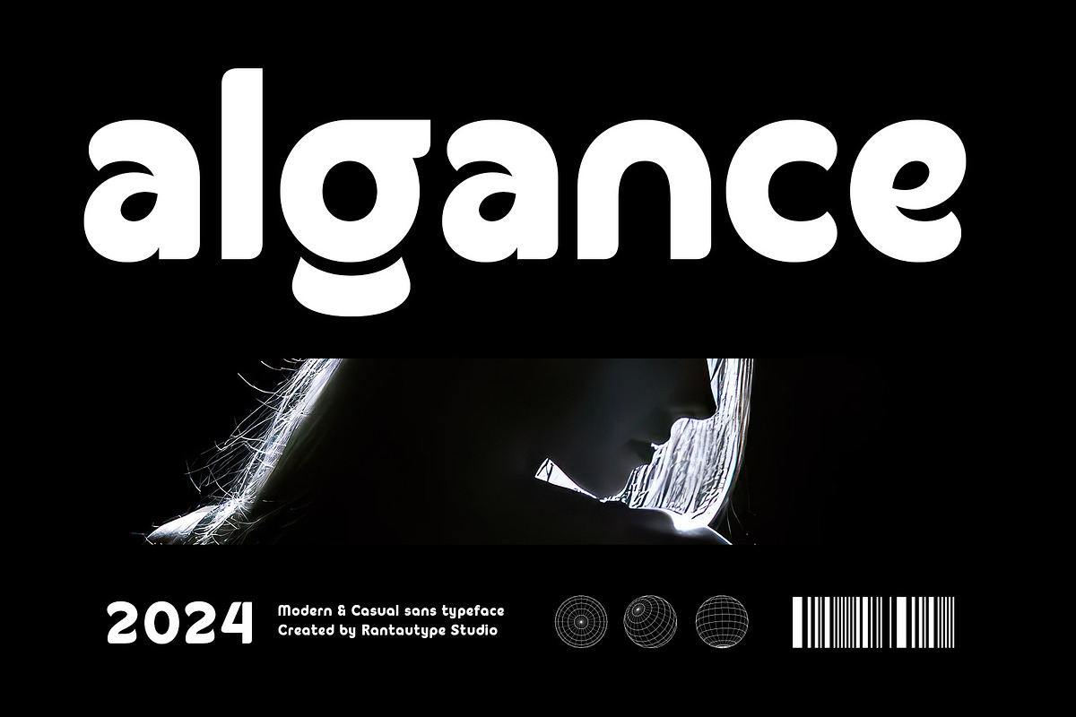 Algance Modern Sans Typeface, a Sans Serif Font by RantautypeStudio (Photo 1 of 15)