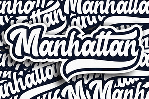 Magnitude - Bold Script Font