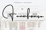 Farmhouse, a Handwritten Font by InermediaSTUDIO (Thumbnail 1 of 8)
