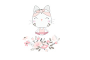 CUTE CAT on YOGA time, an Animal Illustration by MooBeer (Thumbnail 6 of 6)