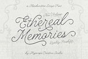 MCO - Ethereal Memories, a Handwritten Font by Mojiscope Studio (Thumbnail 1 of 10)