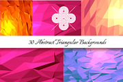 30 Abstract Triangular Patterns, a Pattern Graphic by Patternalized (Thumbnail 1 of 4)