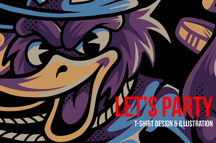 Let's Party Illustration