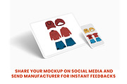 Apparel Vector Mockup Bundle, an Apparel Mockup by S.i. Graphics (Thumbnail 6 of 8)