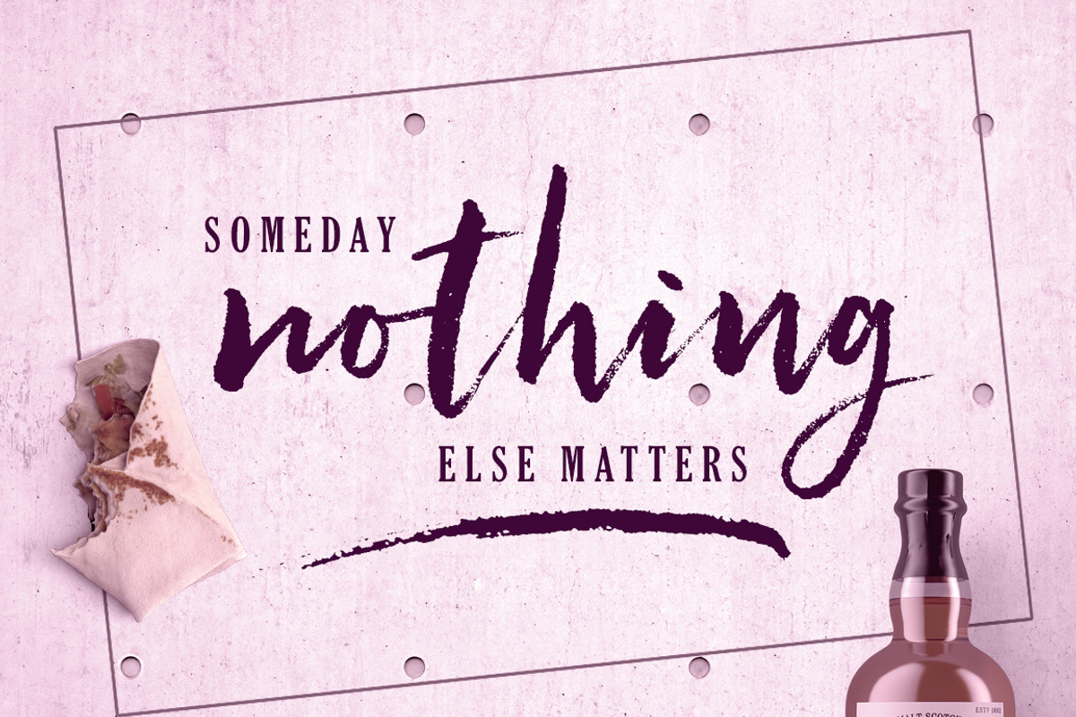Better Step | Natural Brush Font, a Script Font by Siwox Studios (Photo 5 of 9)