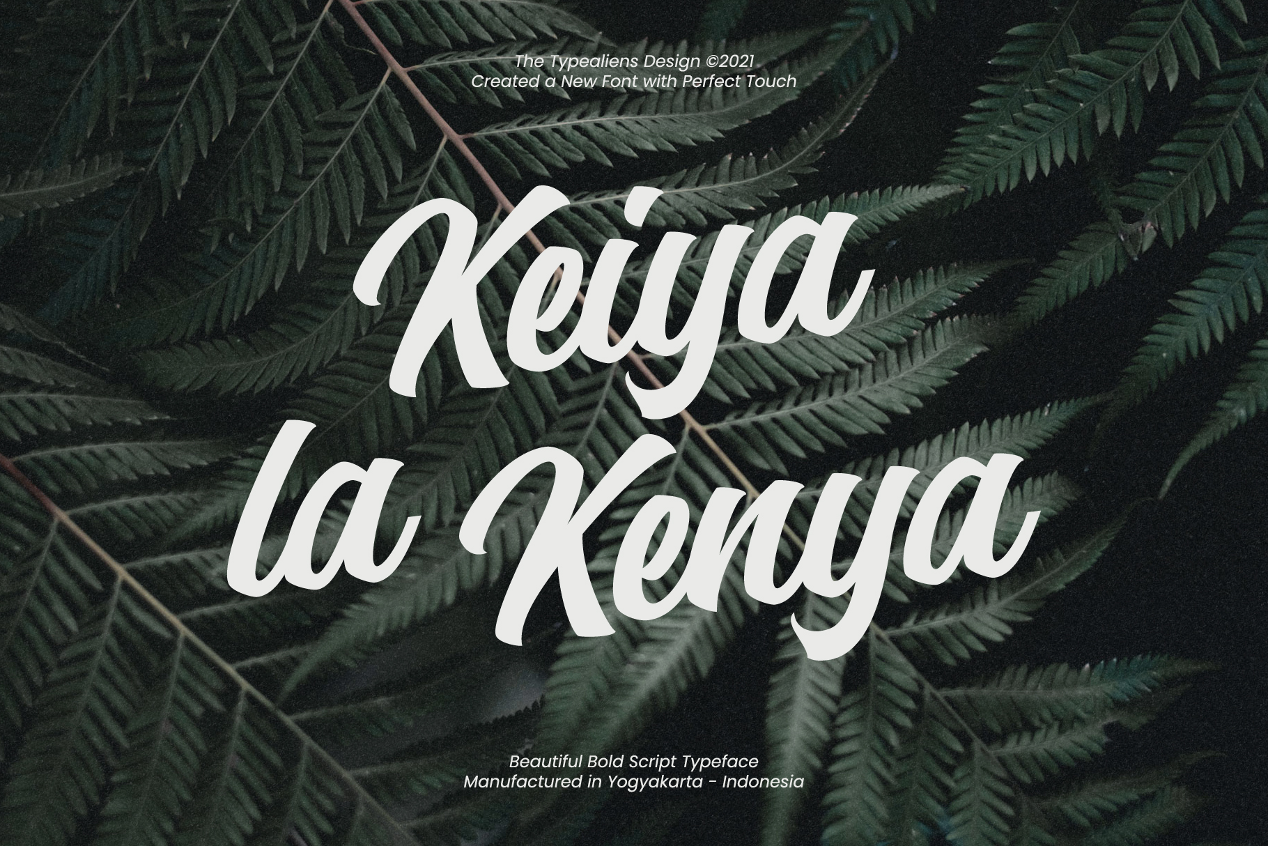 Keiya la Kenya, a Script Font by ilhamtaro
