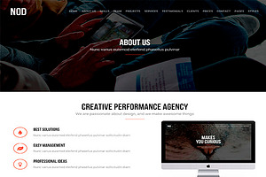 NOD - Business Landing Page HTML