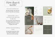 Wellness Instagram Template Bundle, a Social Media Template by digitaldispositions (Thumbnail 9 of 9)
