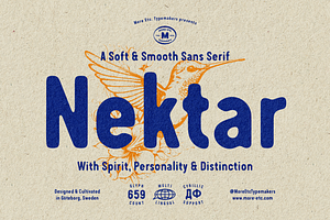 Nektar – A Smooth Sans Serif