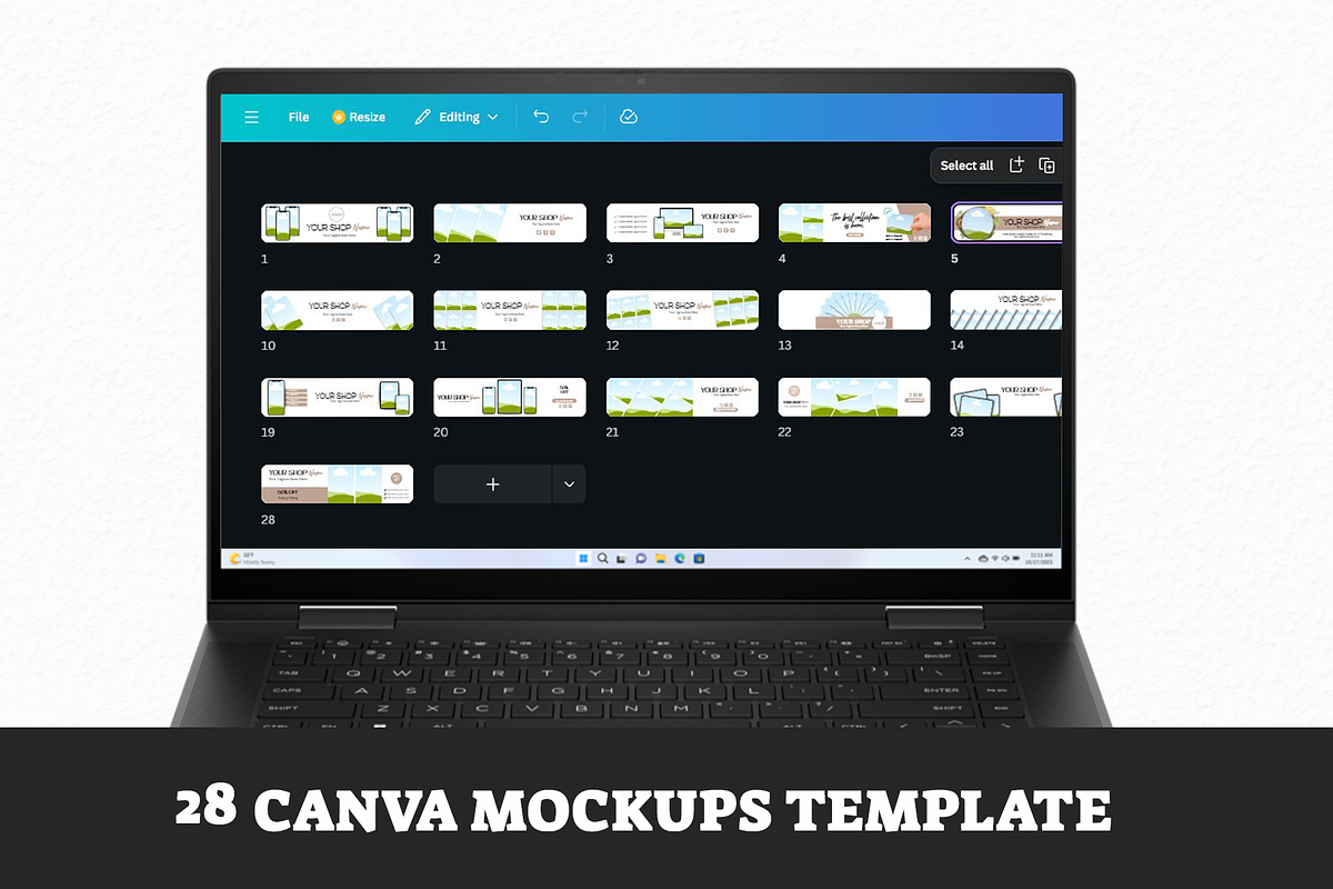 28 Etsy Banner Canva Templates, a Mockup by Waliullah Solutions (Photo 2 of 4)