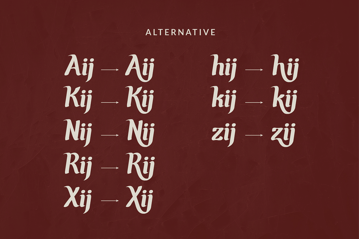 Chunky Wally Font, a Serif Font by Patria Ari (P4tcreativa) (Photo 15 of 17)
