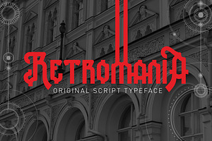 Retromania Font.