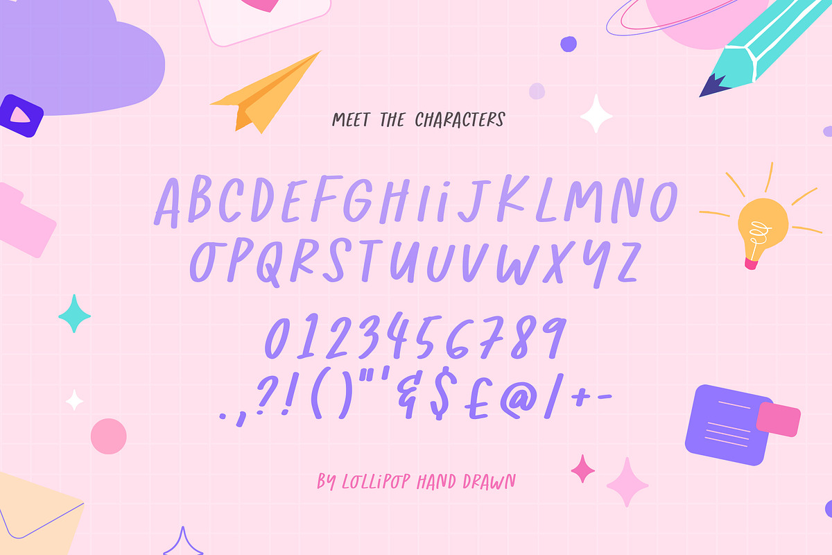 Daily Notes Font, a Sans Serif Font by Lollipop Hand Drawn (Photo 5 of 5)