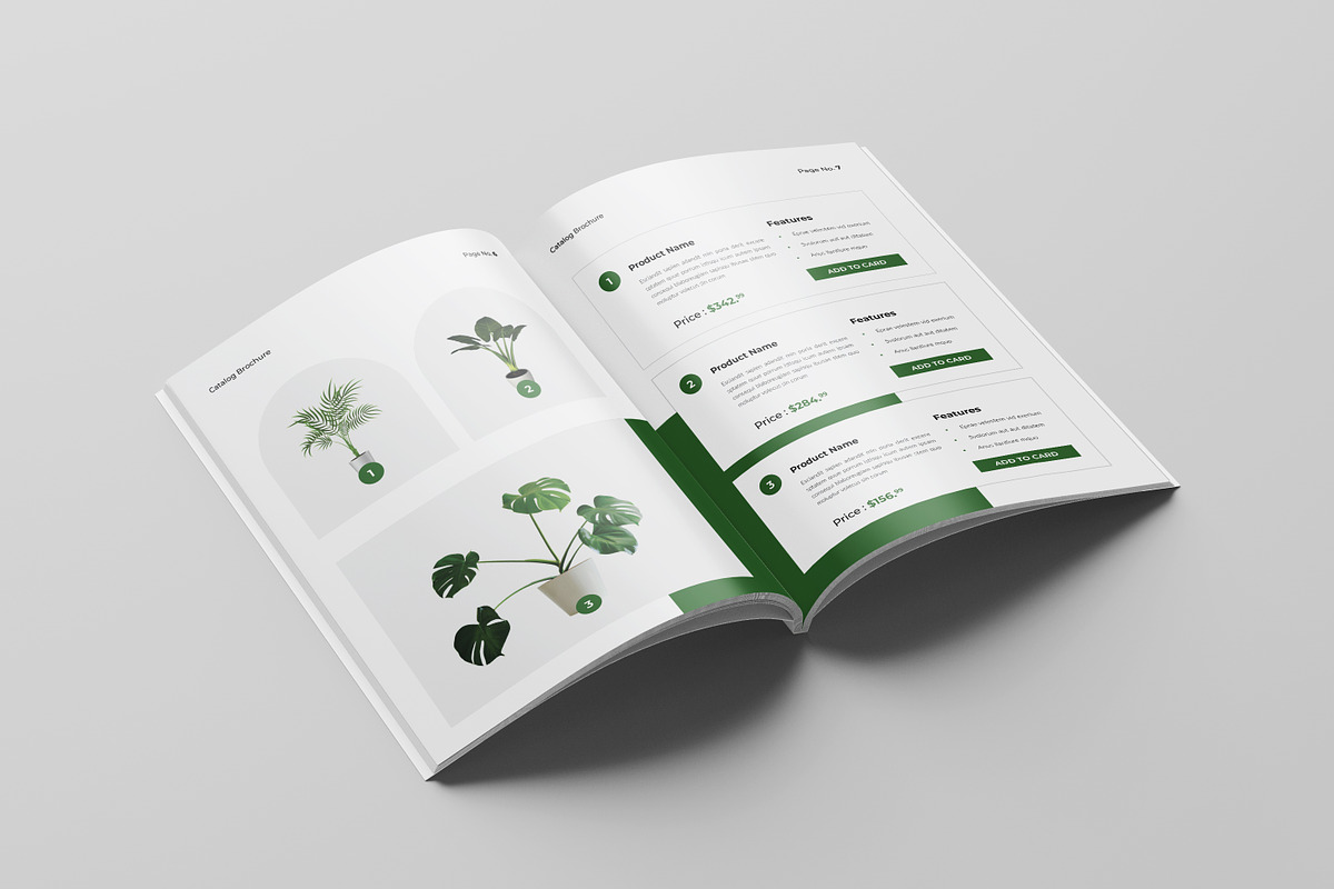 Botanic | Catalog Brochure Template, a Brochure Template by Spark_Creative (Photo 4 of 12)