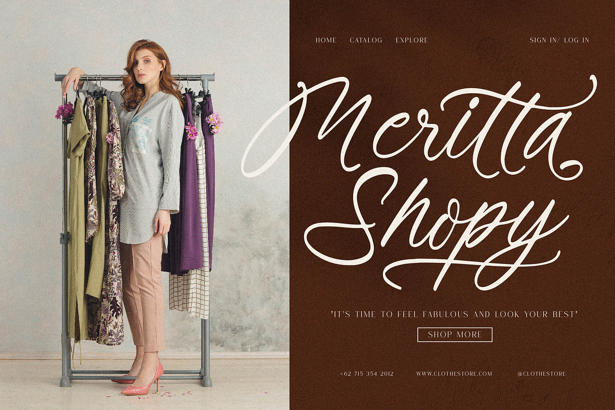 Brittney Morgareta Signature Script, a Script Font by Letterena Studios Script (Photo 11 of 15)