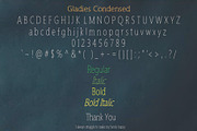 Gladies Slab Serif, a Slab Serif Font by da_only_aan (Thumbnail 4 of 6)
