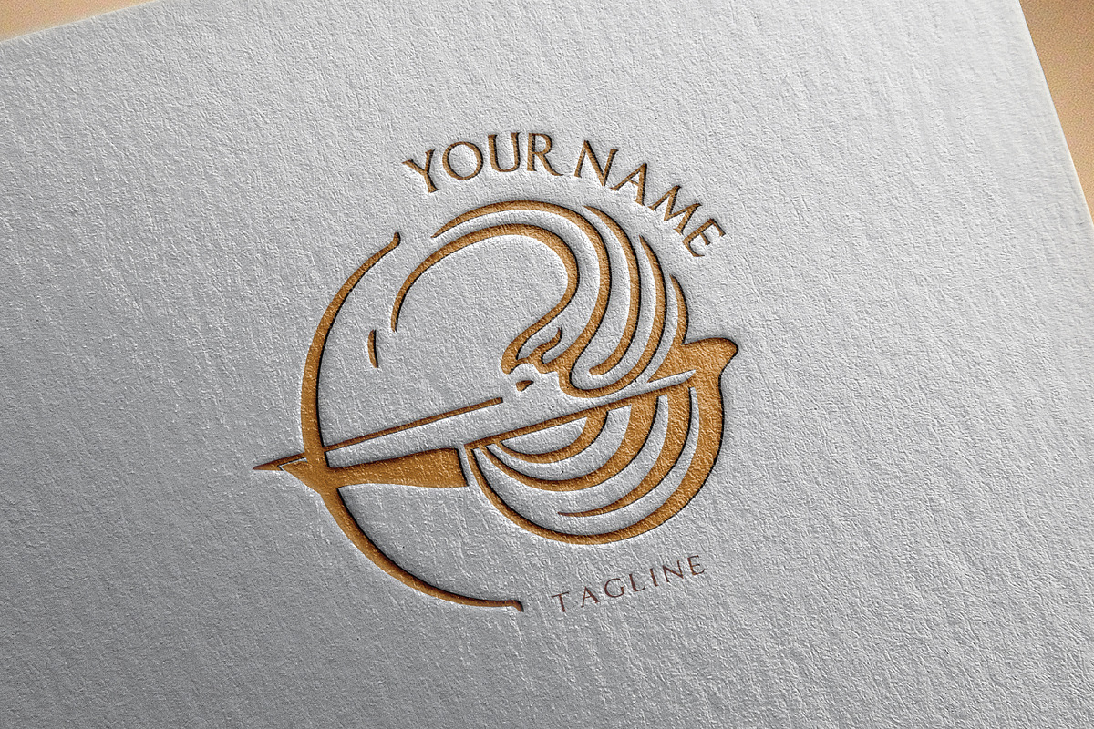 Female greek Archer logotype, a Branding & Logo Template by Alexandra De Angelis (Photo 1 of 8)