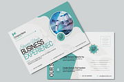 Business Postcard Template Layout, a Business Card Template by MightyDesign (Thumbnail 3 of 6)
