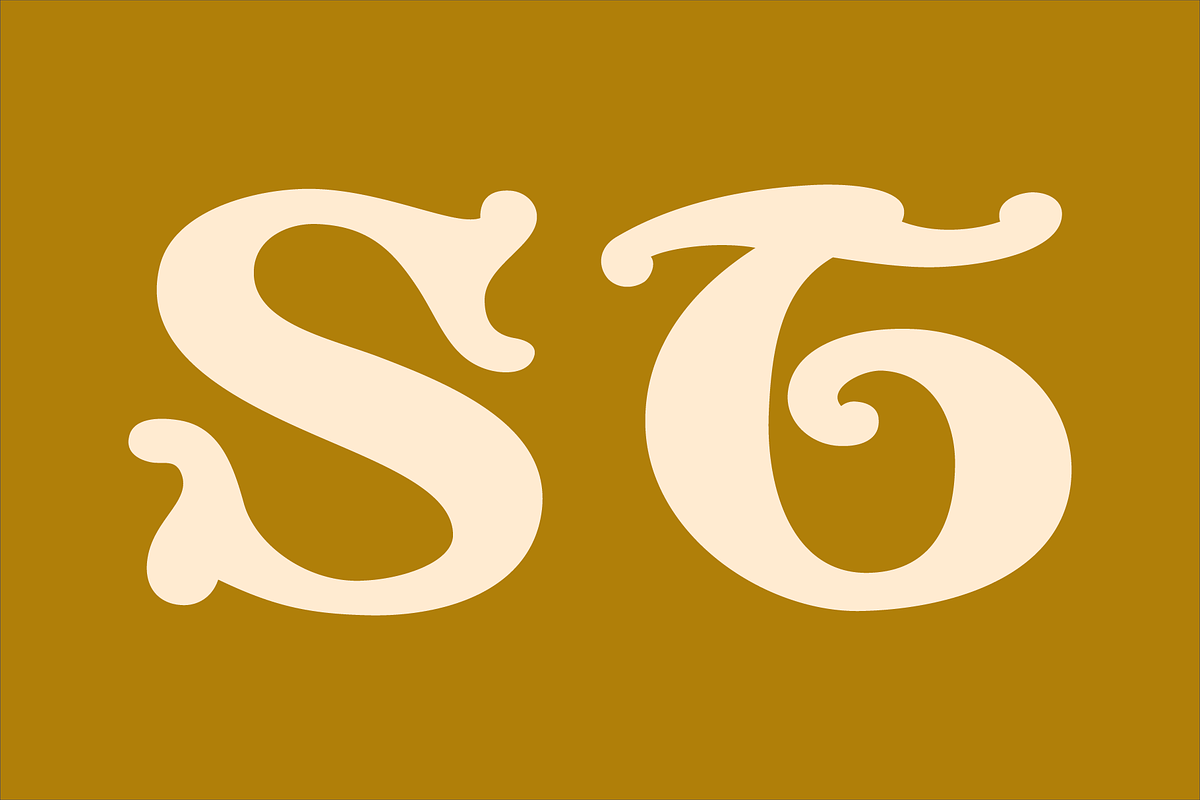 Gothic Initials Seven Font, a Script Font by GG Design (Photo 11 of 15)